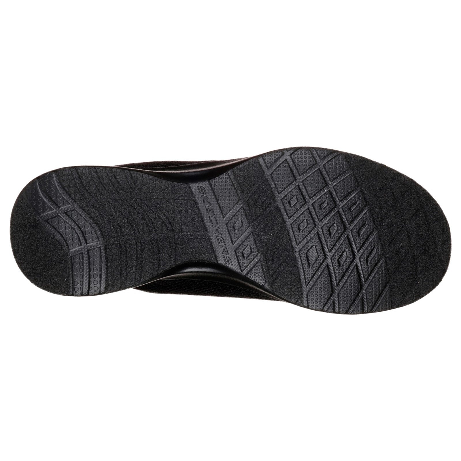 Skechers Mens Dynamight 58360 BBK Black Slip On Shoe Tower London
