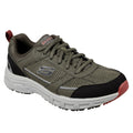 Skechers Mens Oak Canyon Verketta 51898-OLBK Olive/Black Lace Up Shoe