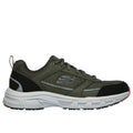 Skechers Mens Oak Canyon Verketta 51898-OLBK Olive/Black Lace Up Shoe