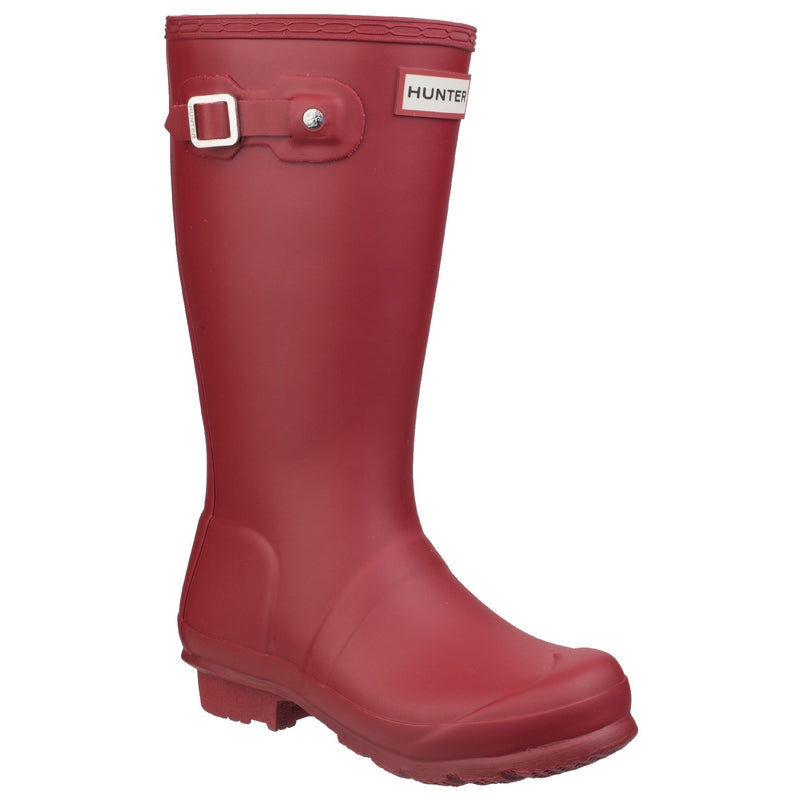 Hunter Kids Matt  Red JFT6000RMA-MLR Original Wellington Boots