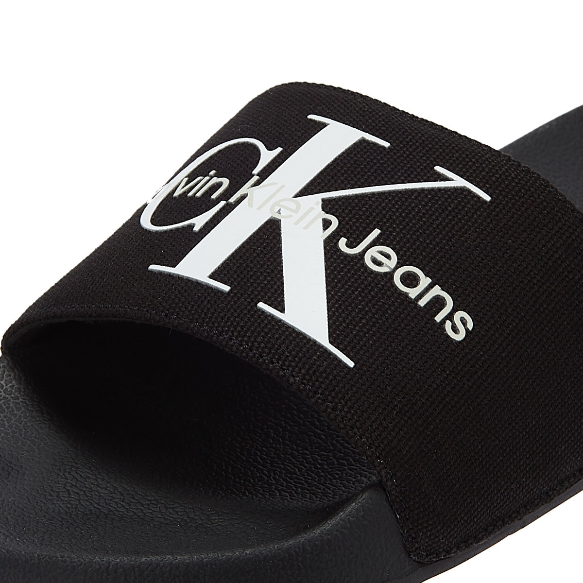 Calvin klein sliders hot sale womens black