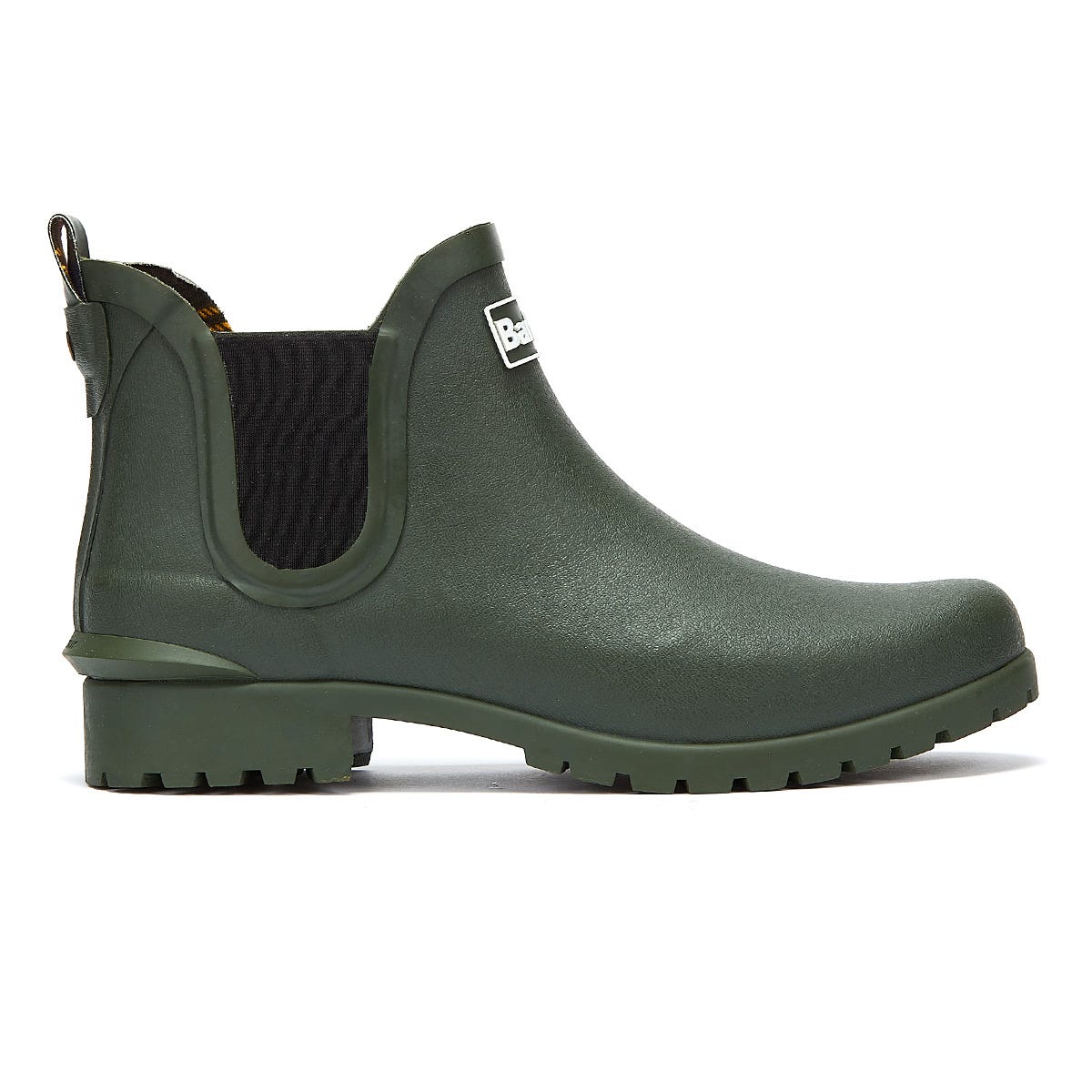 Barbour Wilton Womens Olive Green Wellies Tower London