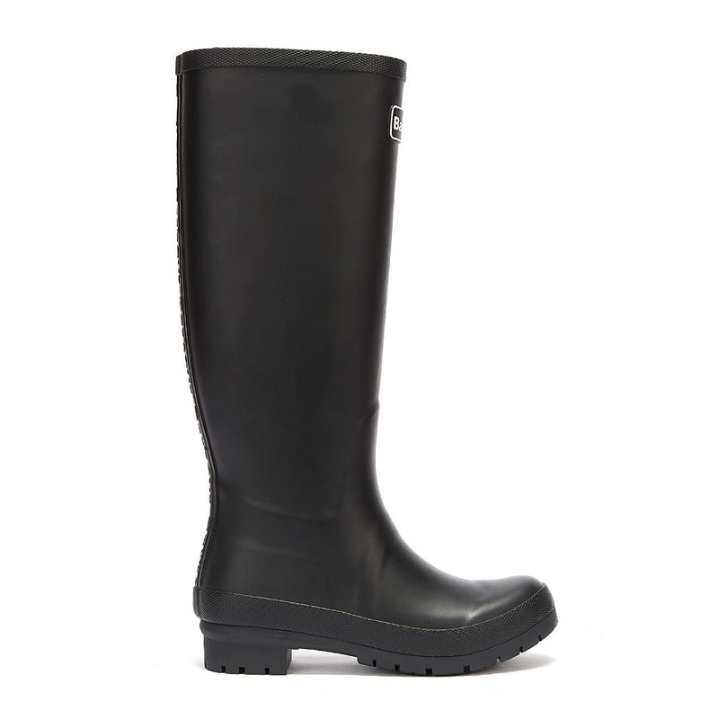 Barbour Abbey Womens Black Wellies