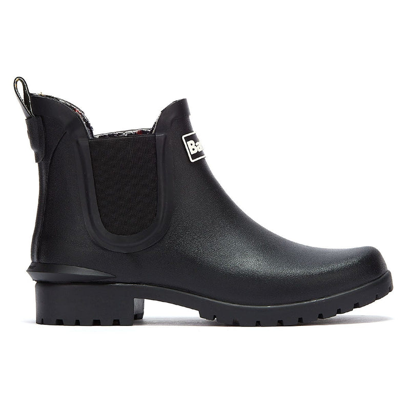 Barbour Wilton Womens Black Chelsea Boots