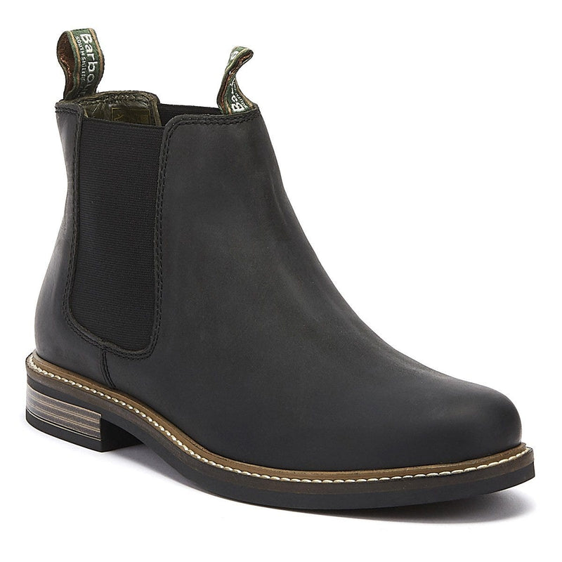 Barbour Farsley Mens Black Chelsea Boots