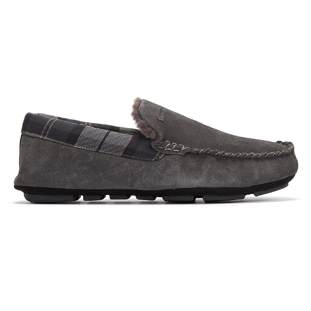 Grey 2025 barbour slippers