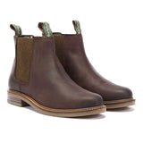 Barbour farsley chelsea 2024 boots brown