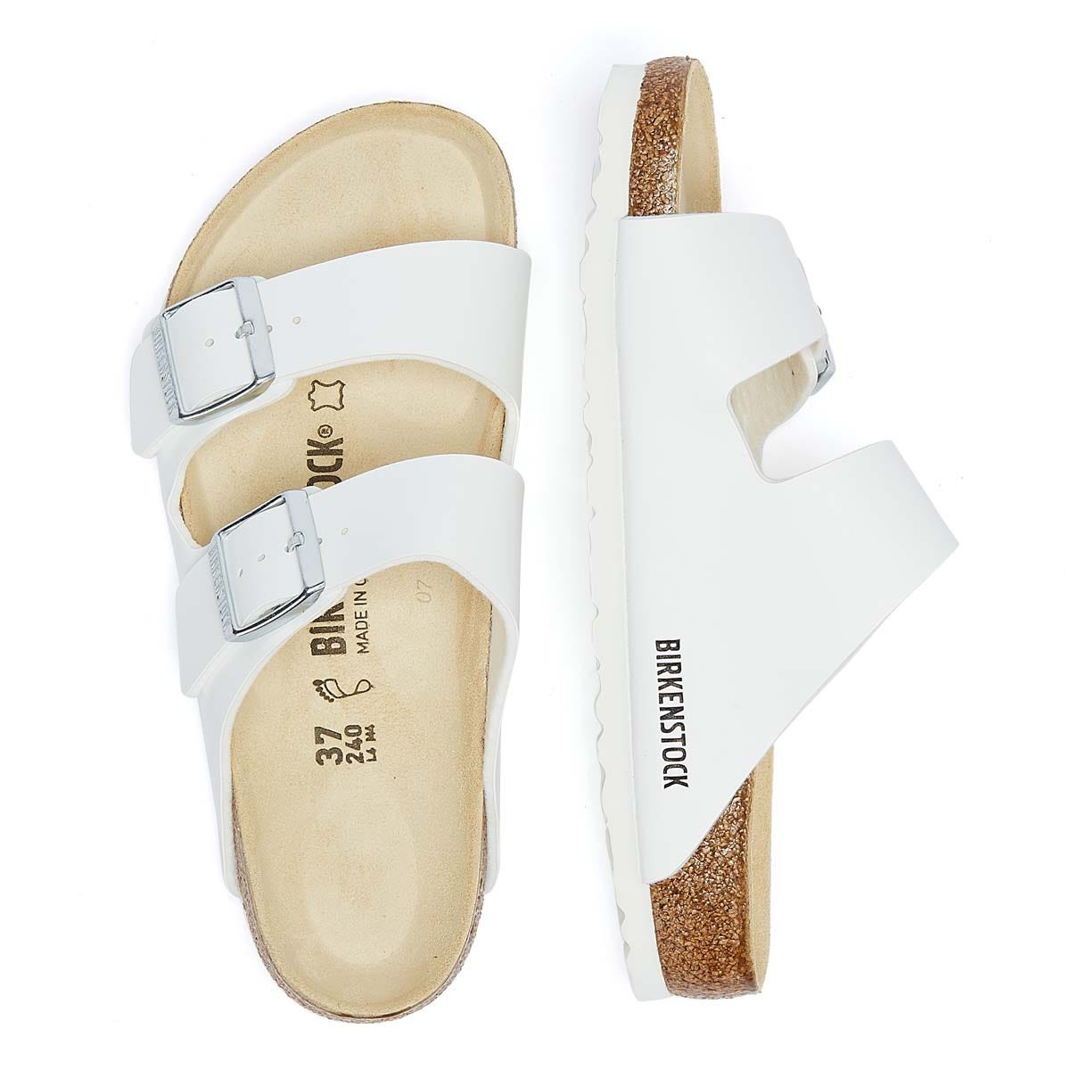 All white best sale birkenstocks mens