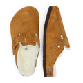 Birkenstock Boston Shearling Mink Slippers