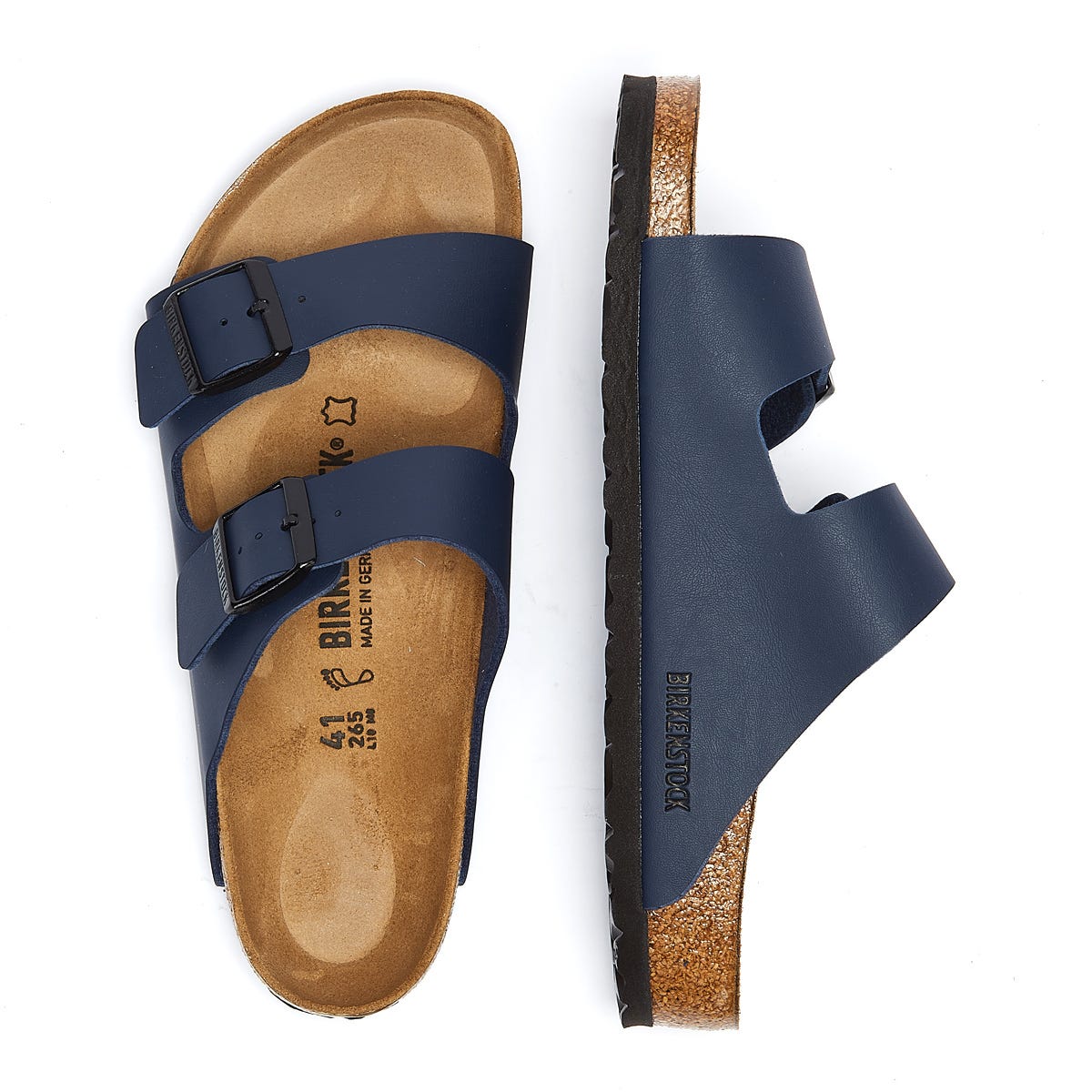 Navy blue best sale birkenstocks arizona