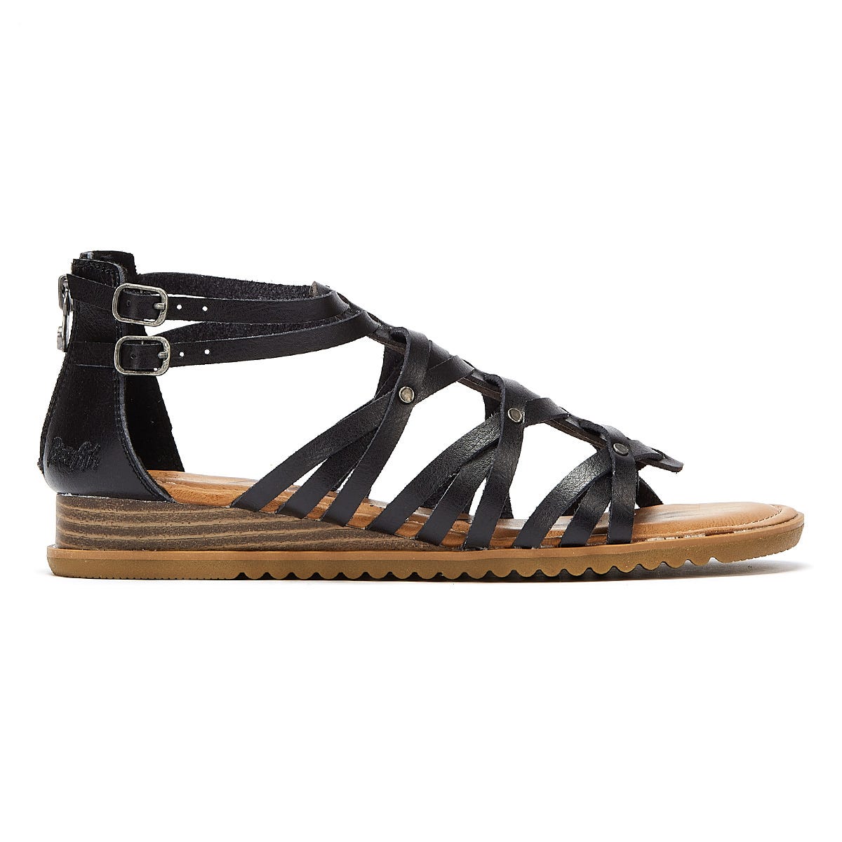 Blowfish Malibu Bloomy Womens Black Sandals Tower London