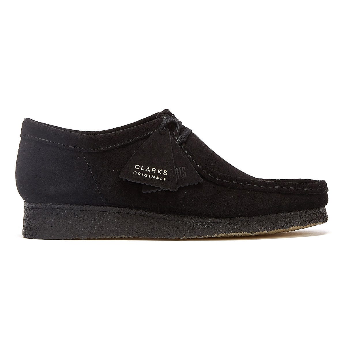 Clarks Originals Wallabee Mens Black Shoes Tower London