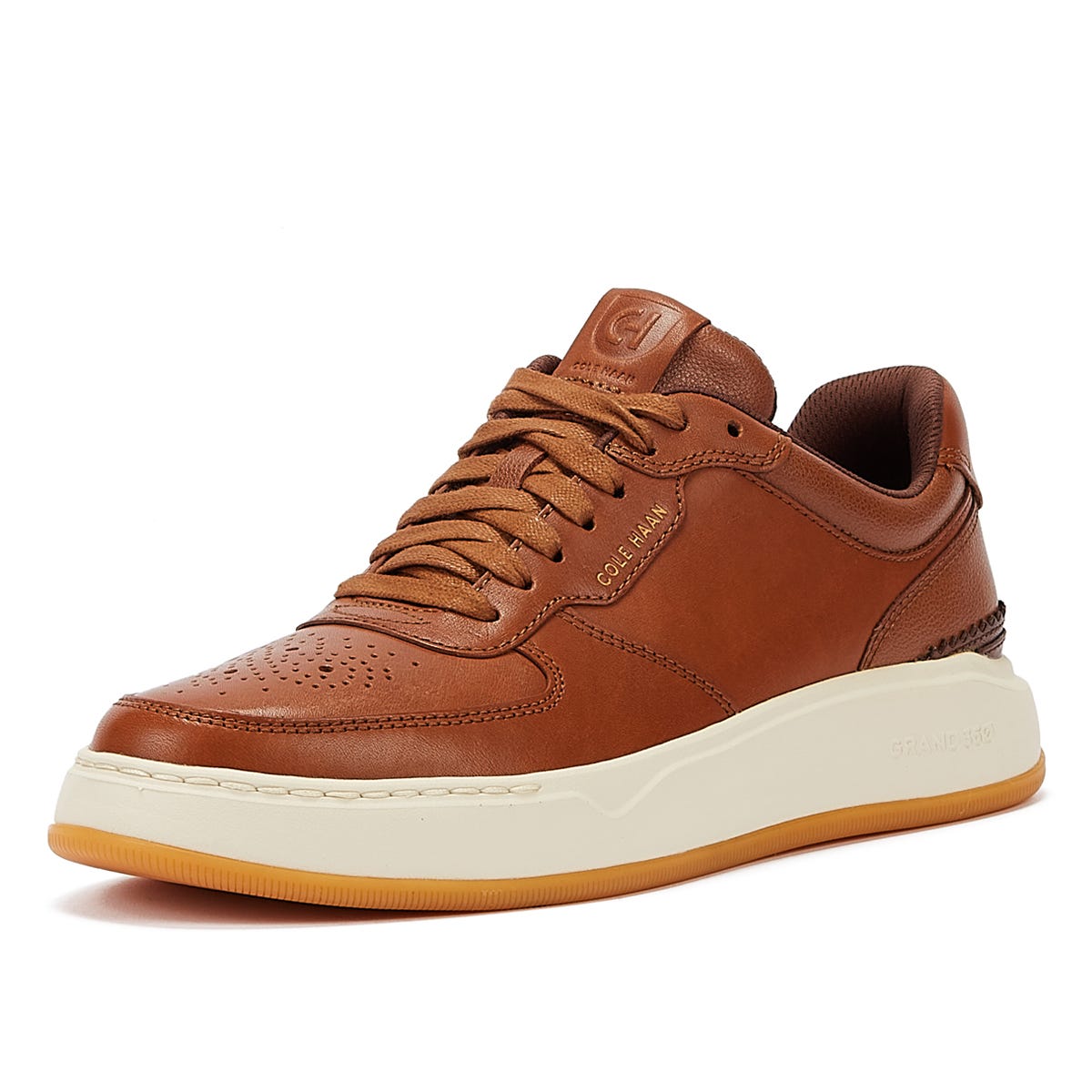 Cole Haan Grandpro Crossover Mens British Tan/Ivory Trainers