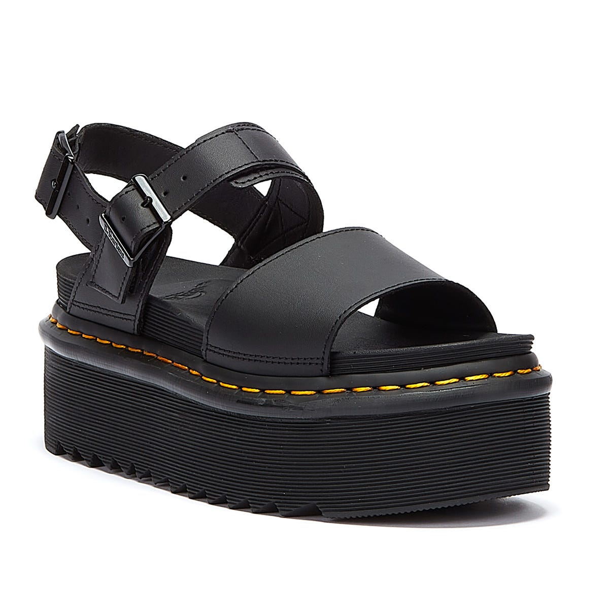 Dr martens black outlet voss sandals