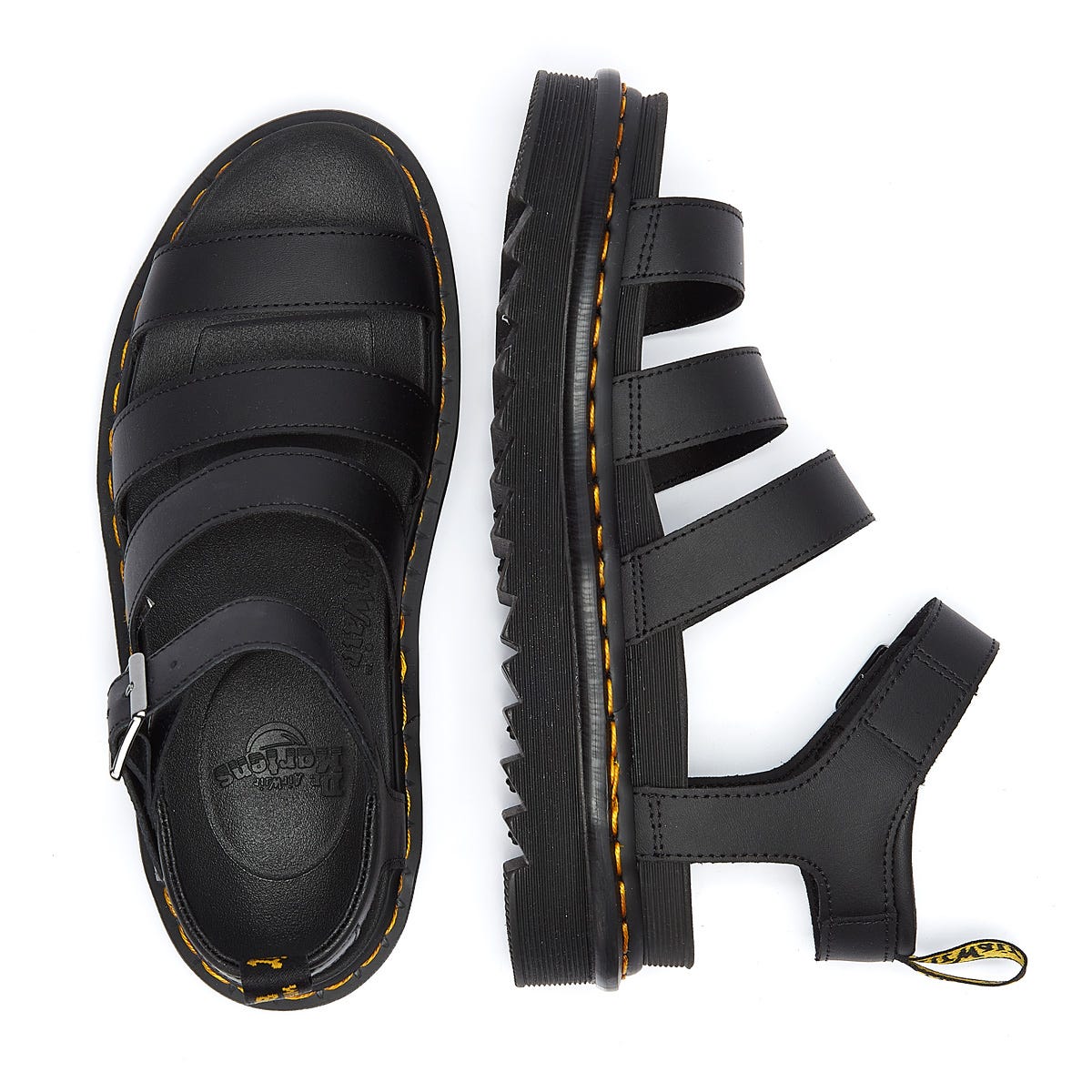 Dr martens blaire sandals best sale black hydro