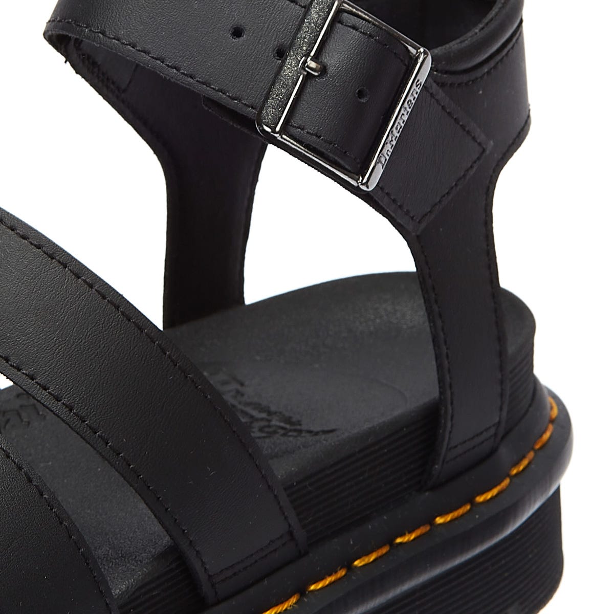 Dr. Martens Blaire Hydro Womens Black Sandals Tower London