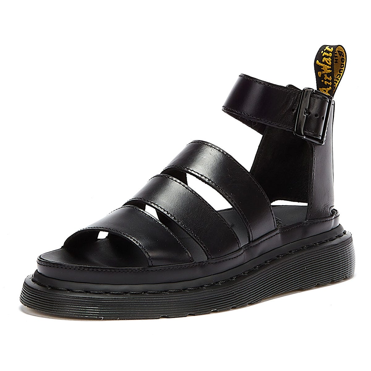 Dr. Martens Clarissa II Brando Womens Black Sandals 24477001