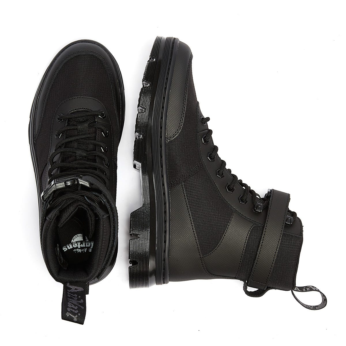 Dr martens combs tech utility ankle boots in clearance black