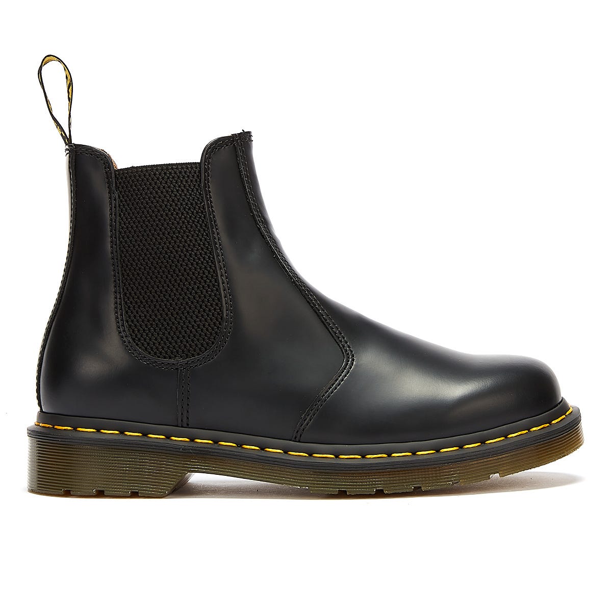 Dr. Martens 2976 Smooth Leather YS Womens Black Boots Tower London