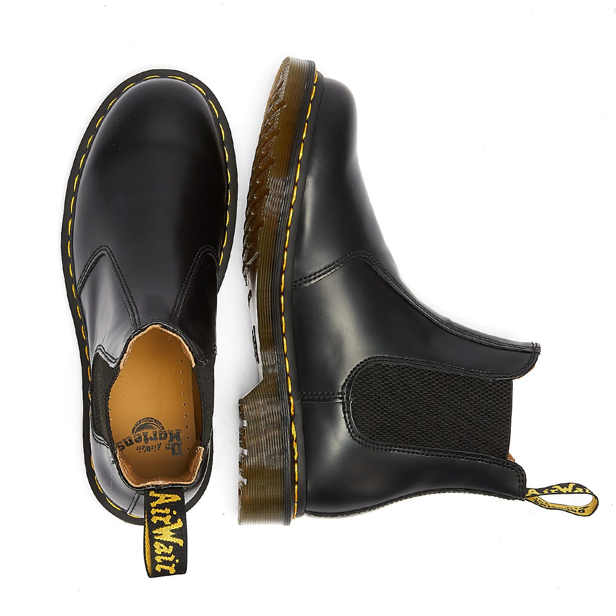 Dr. Martens 2976 Smooth Leather Black Boots Tower London