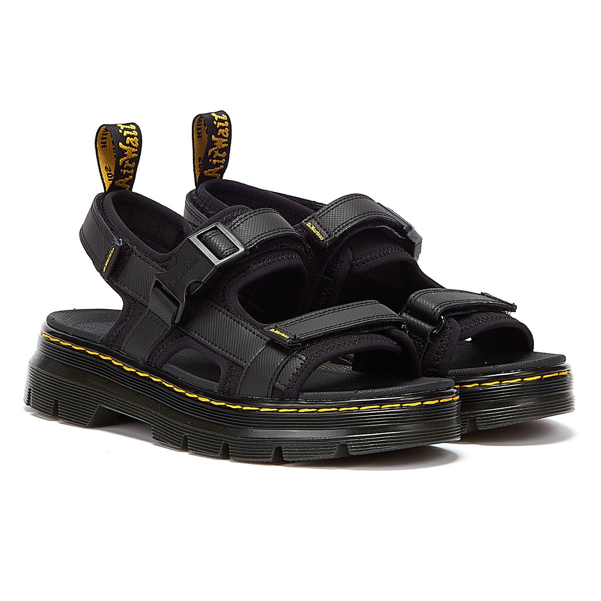 Dr. Martens Forster Element Womens Black Sandals – TOWER London