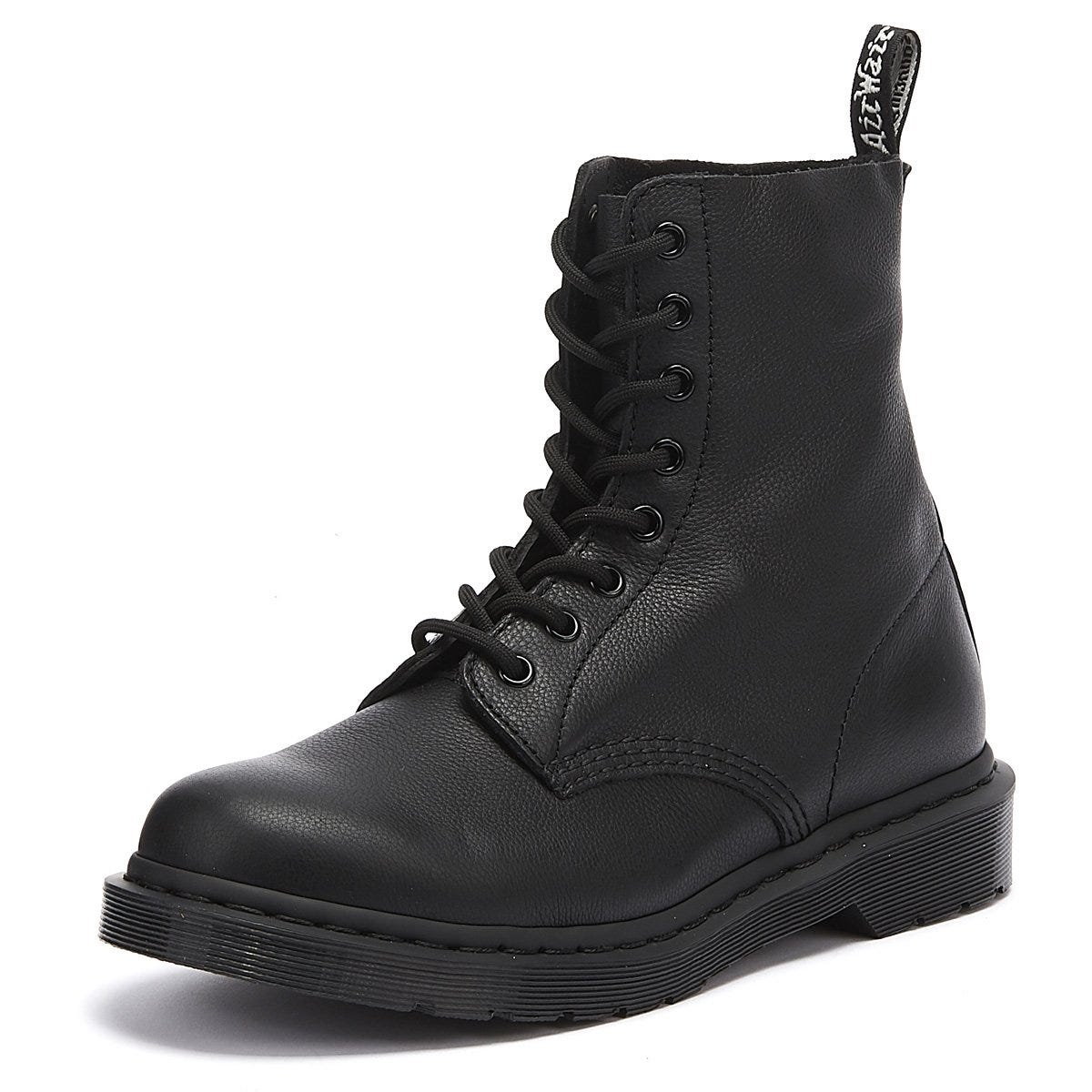 Dr. Martens 1460 Pascal Mono Virginia Womens Black Boots – Tower-London.com