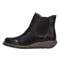 Fly London Womens Black Salv Leather Boots