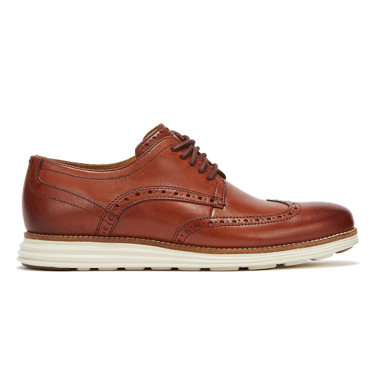 Cole Haan OriginalGrand Shortwing Oxford Mens Brown / White