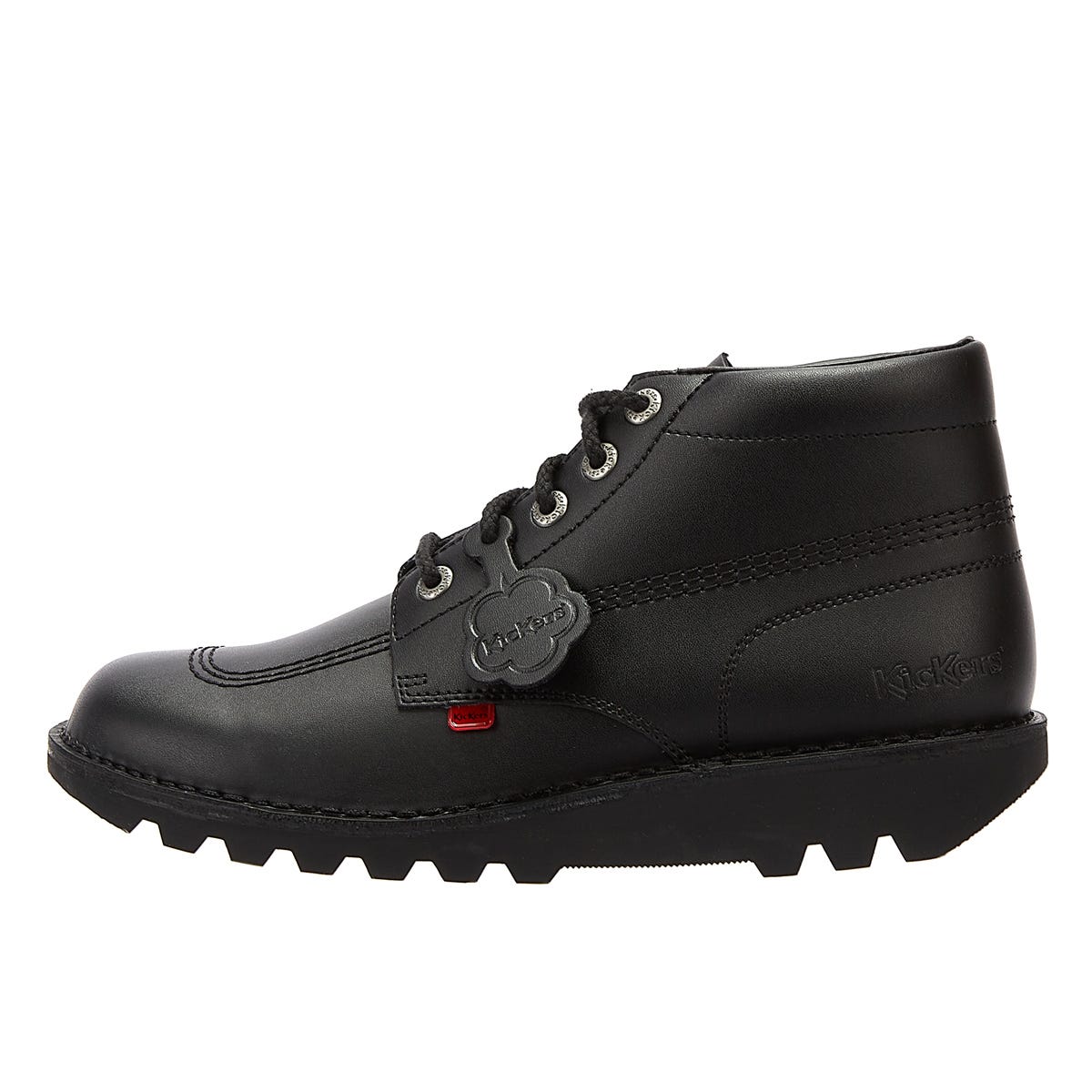 Kickers Kick Hi Mens Black Leather Ankle Boots Tower London