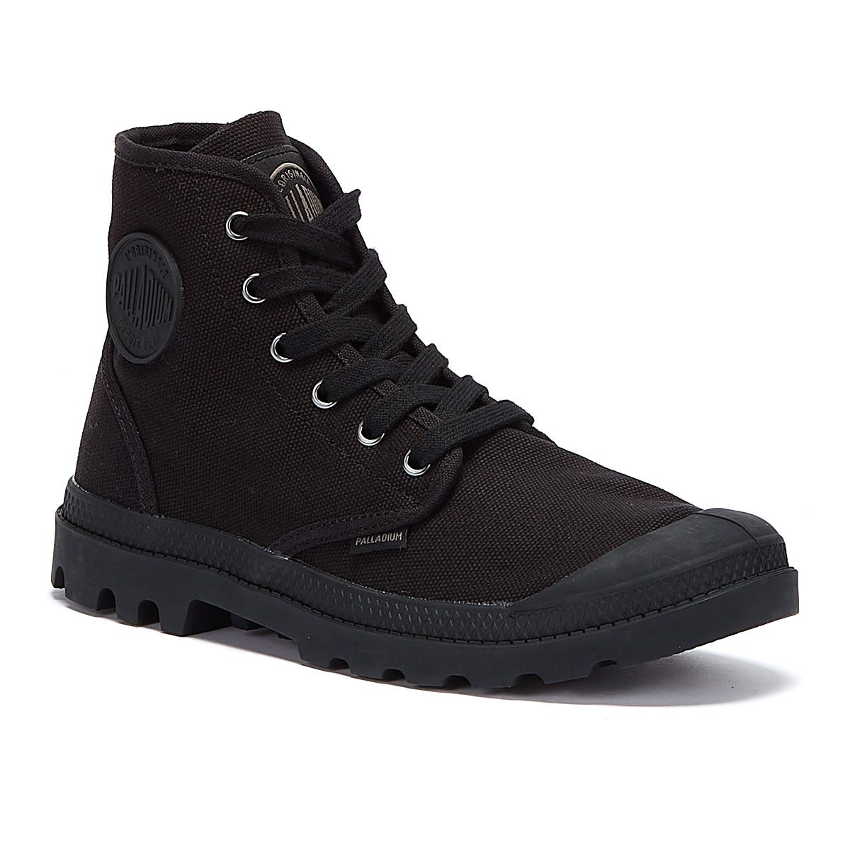 Palladium Pampa Hi Mens Black Boots Tower London