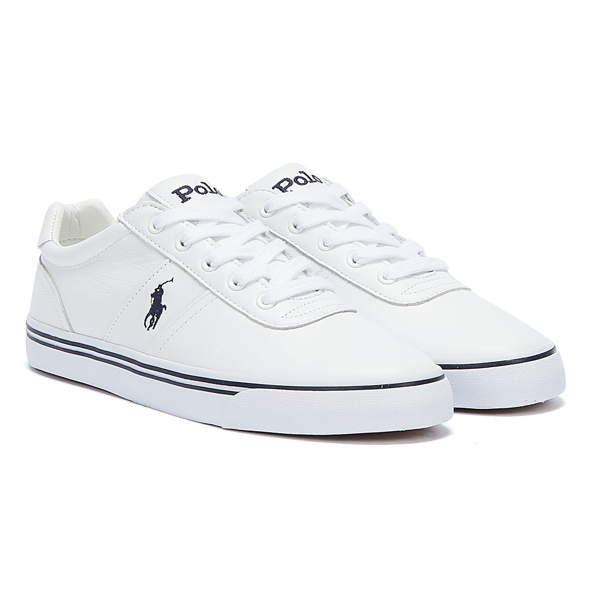 Mens pure best sale white trainers