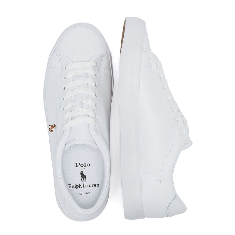 Ralph Lauren Longwood Leather White Trainers