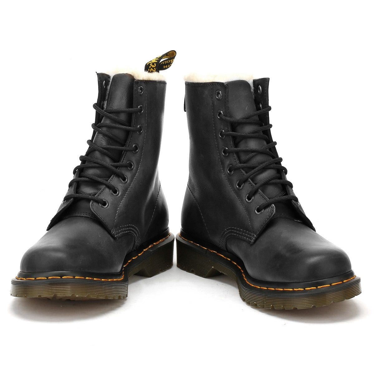 Dr martens hot sale black burnished wyoming