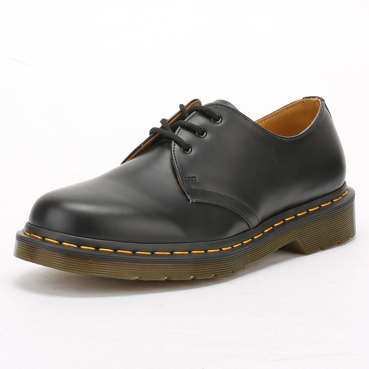 Dr martens 1461 store womens black smooth