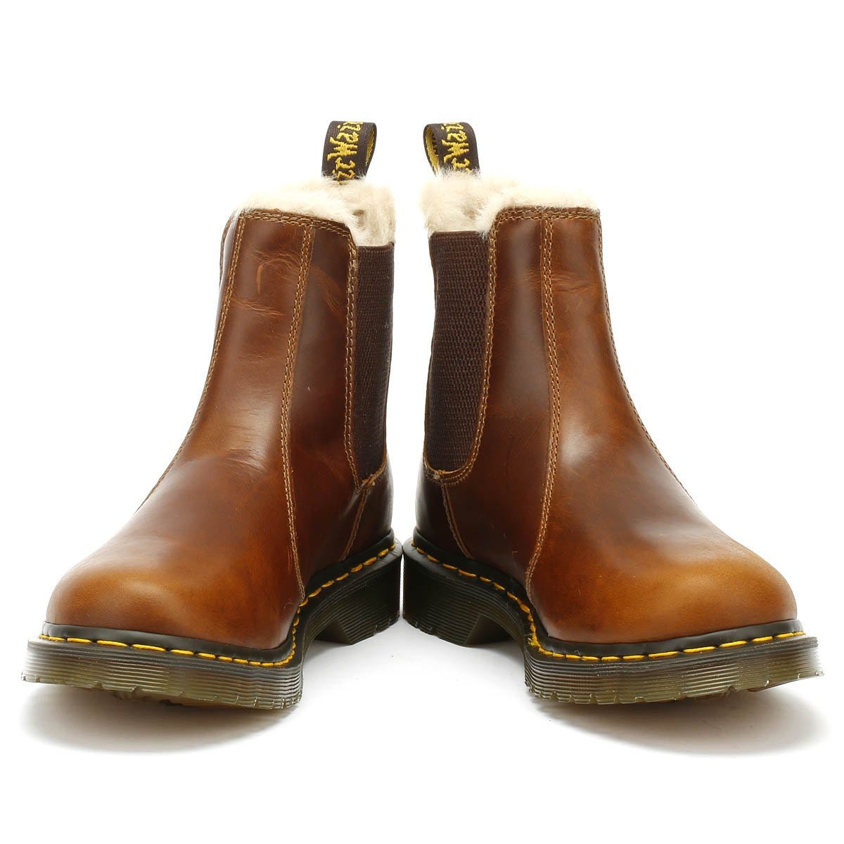 Dr. Martens 2976 Leonore Womens Brown Butterscotch Boots 23898243 TOWER London Tower London