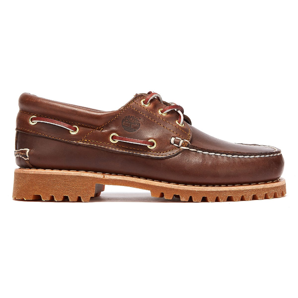 Timberland Mens Brown Traditional 3 Eye Classic Boat Shoes C30003 TOWER London Tower London